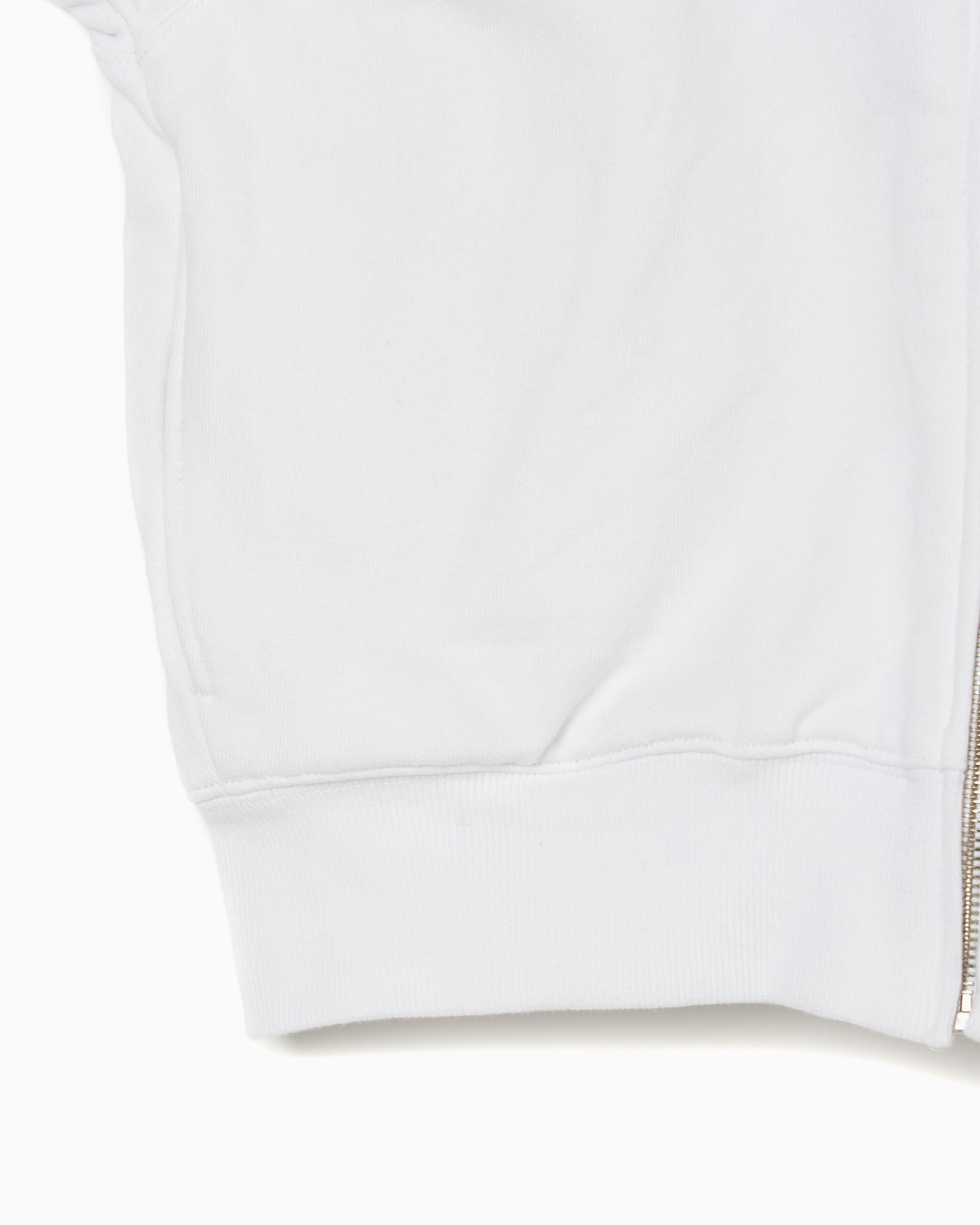 Zip Up Hoodie white【Delivery in February 2025】