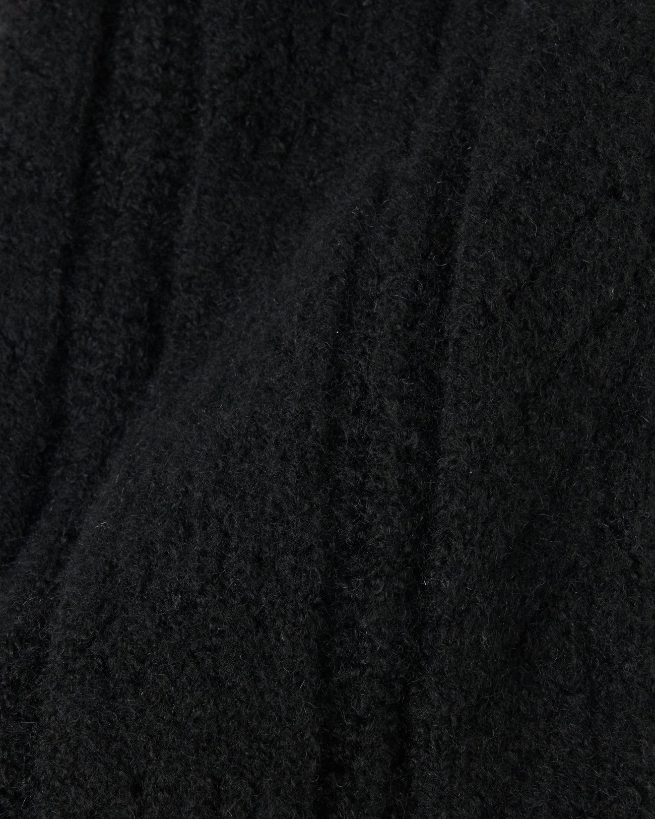 Knitted Pointelle Leg Warmers black【Delivery in Jun 2025】