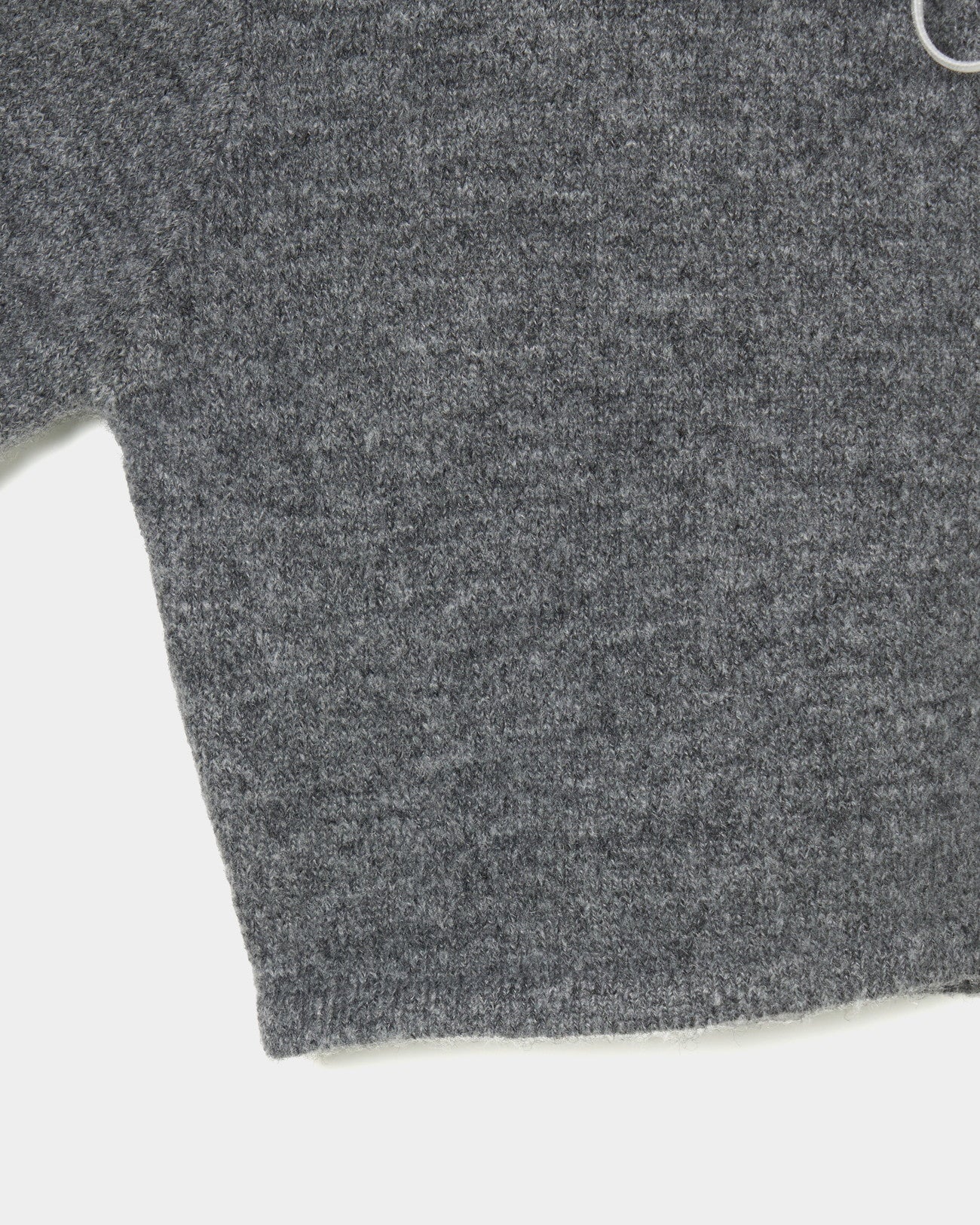 Crop Knit Cardigan gray【Delivery in Jun 2025】