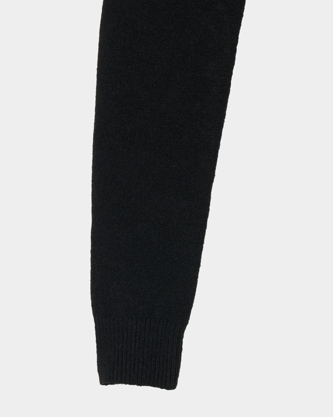 Crop Knit Cardigan black【Stock】