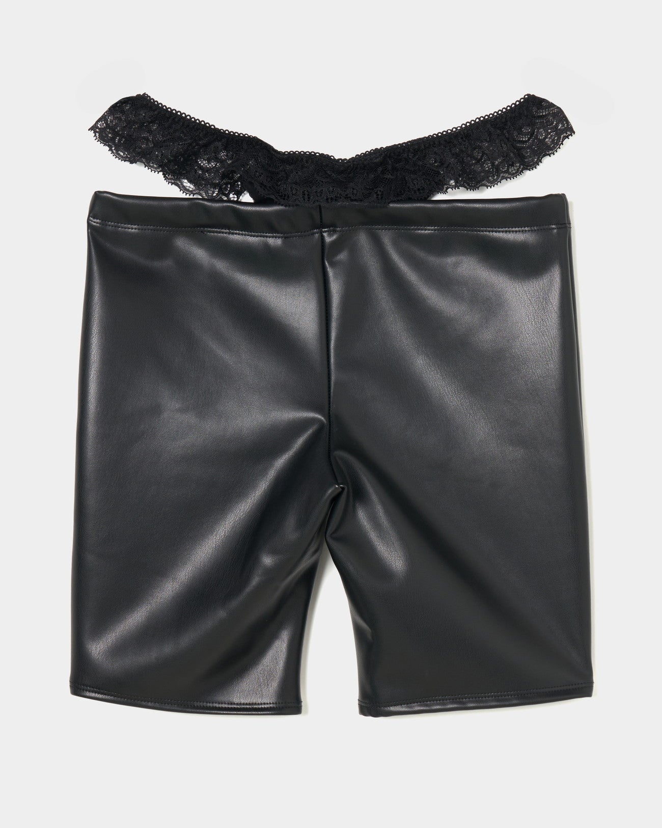 Butterfly Thong Shorts faux leather【Delivery in Jun 2025】