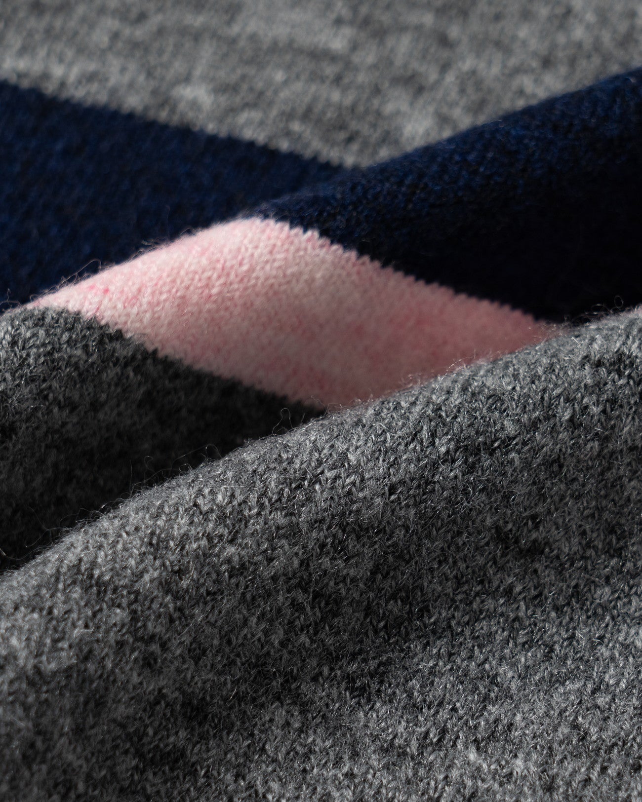 Jacquard Scarf gray【Delivery in Jun 2025】