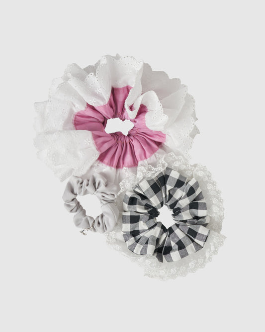 3-pack Scrunchies B【Delivery in Jun 2025】