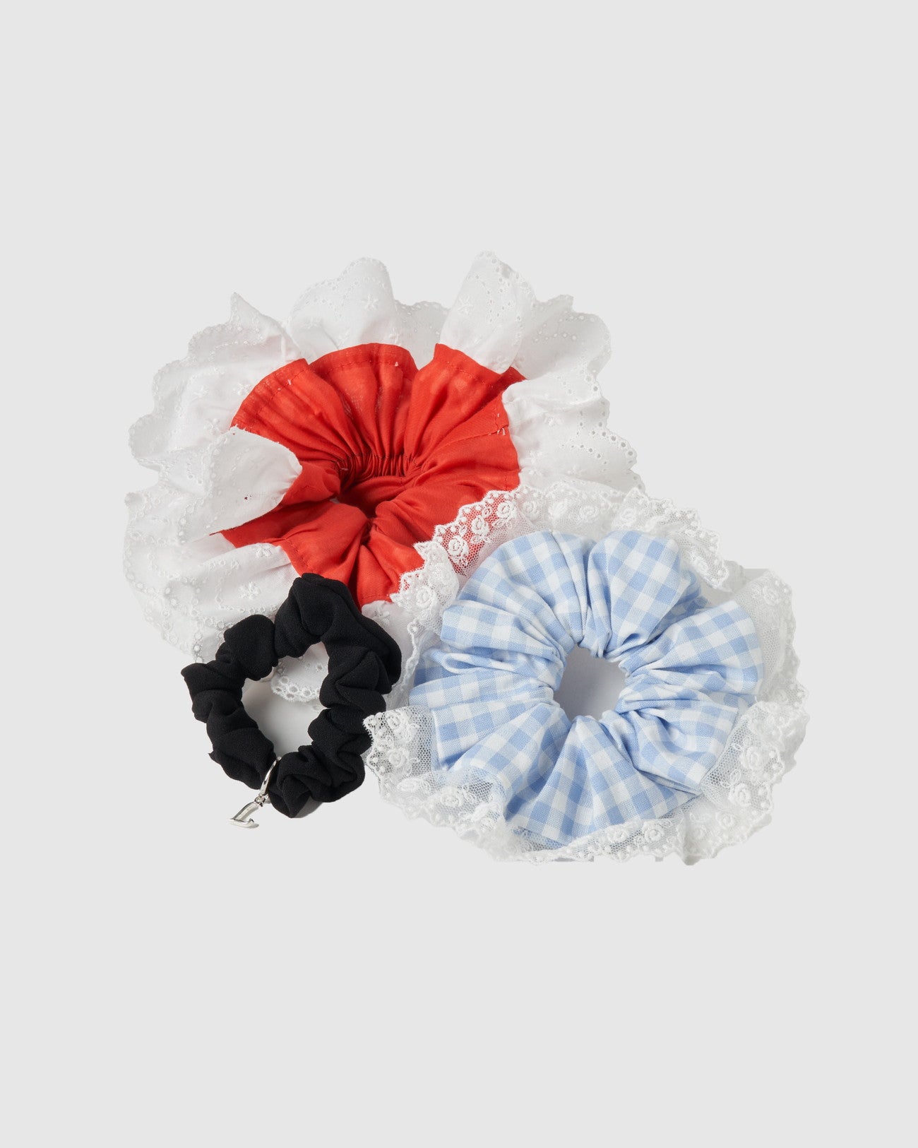 3-pack Scrunchies A【Delivery in Jun 2025】