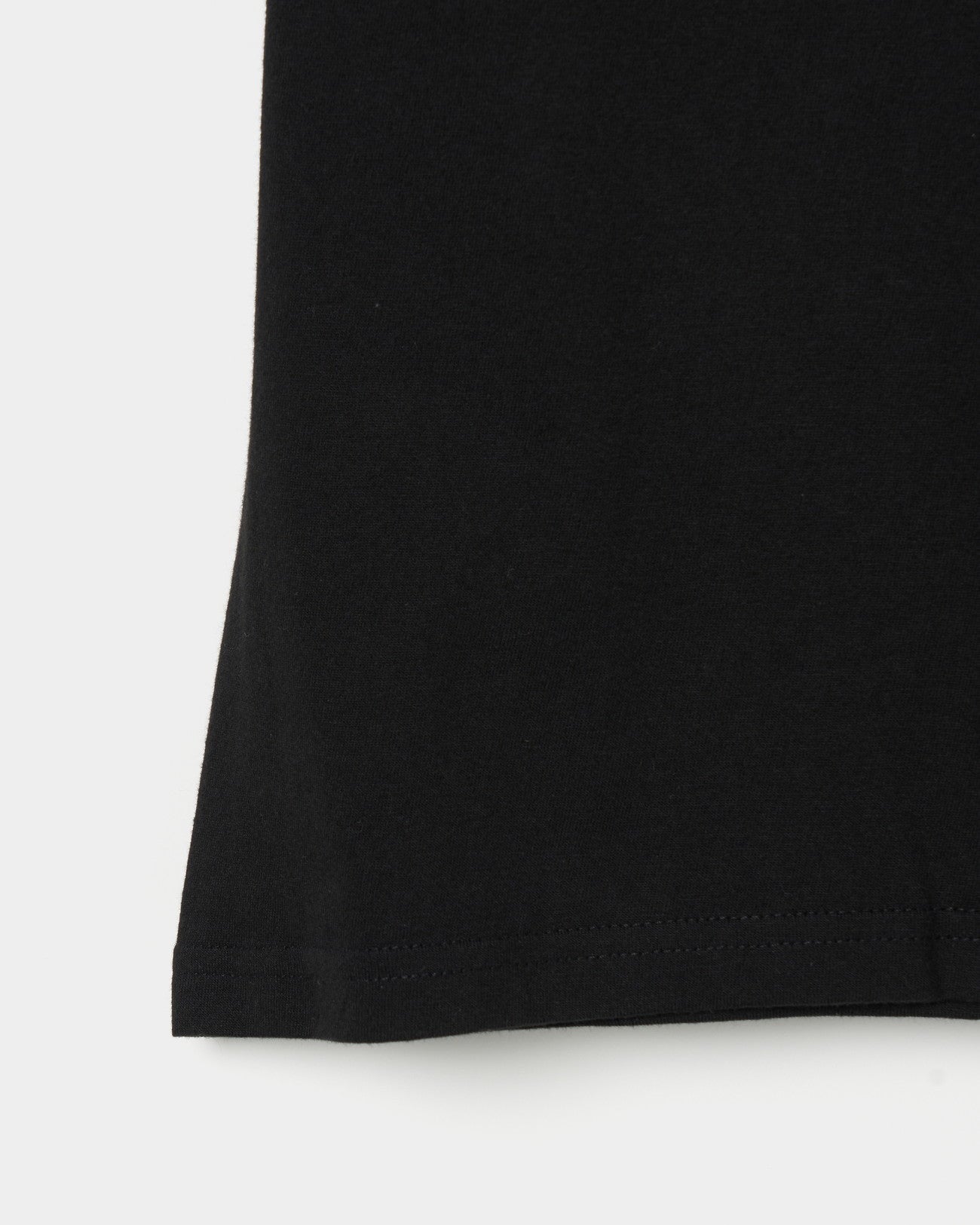 Ribbon Detail Baby Tee Black 【Delivery in Jun 2025】