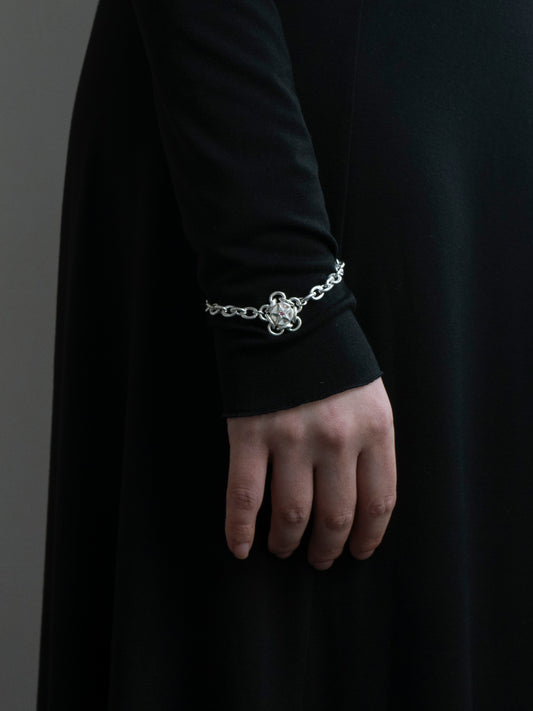 Flower-Charm Bracelet【Delivery in Jun 2025】