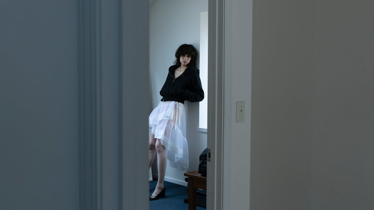 Tweed Hoodie【Delivery in Jun 2025】