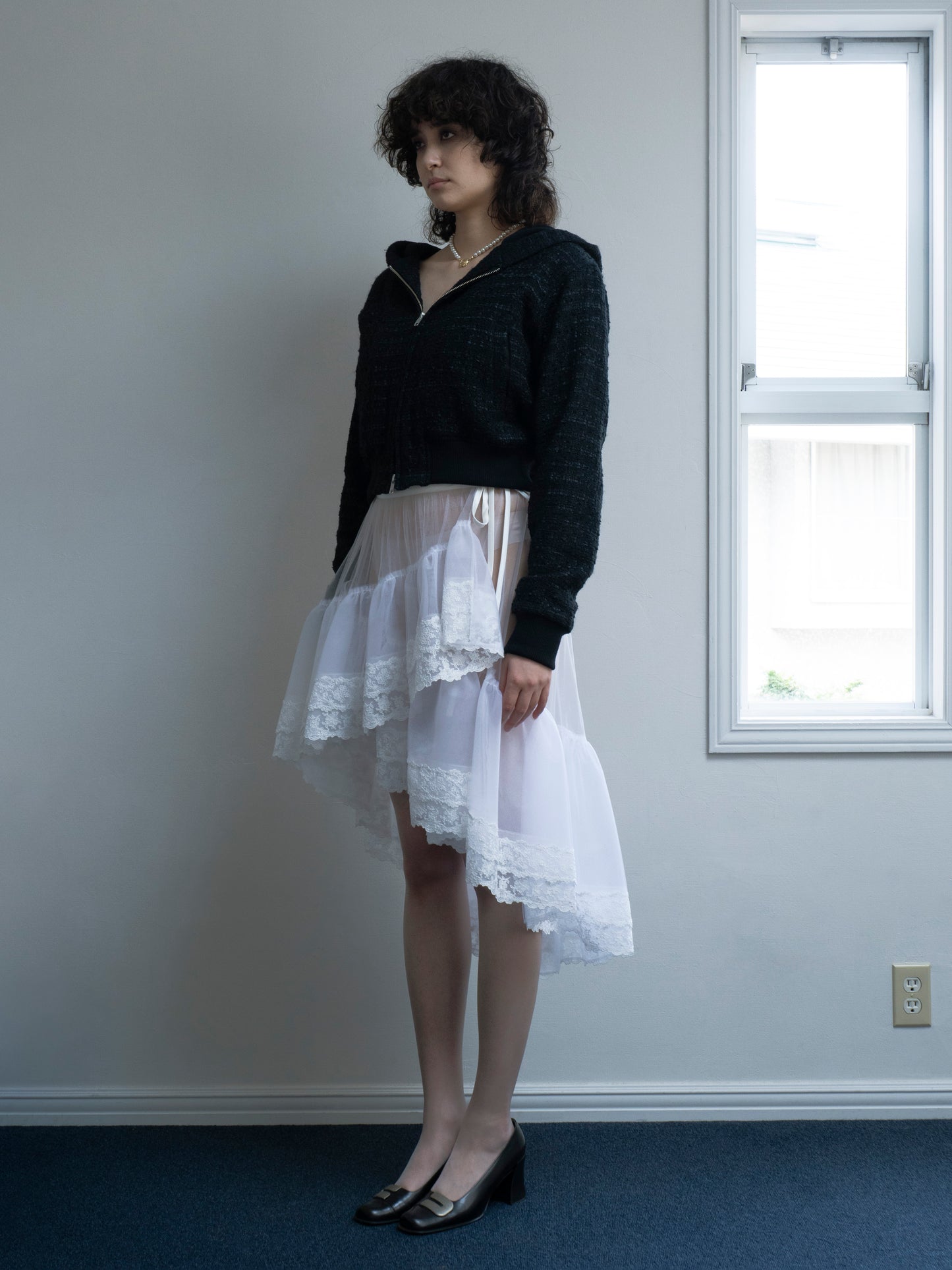 Tweed Hoodie【Delivery in Jun 2025】