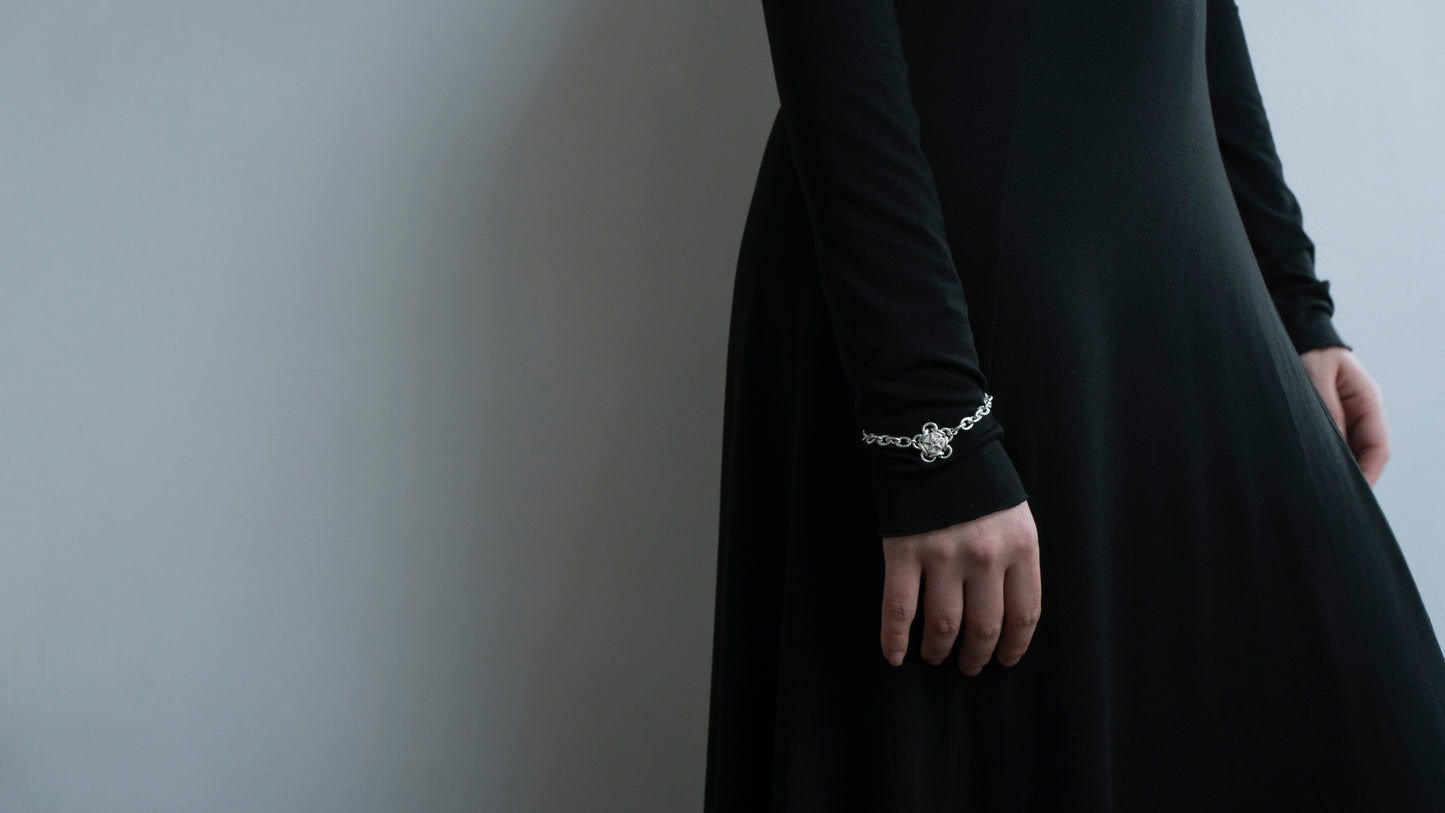 Flower-Charm Bracelet【Delivery in Jun 2025】