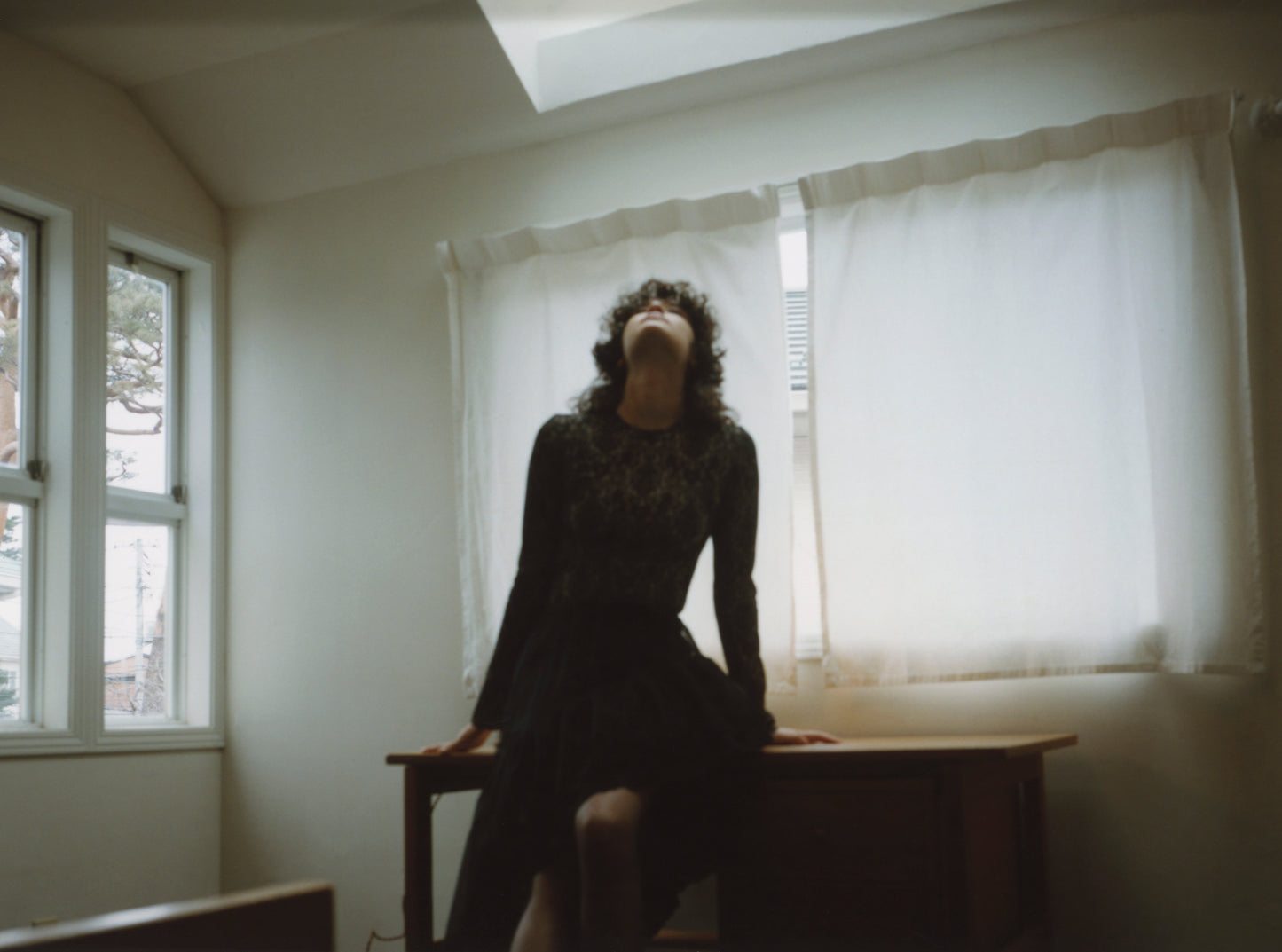 Stretch Long Sleeve Top Black【Delivery in Jun 2025】