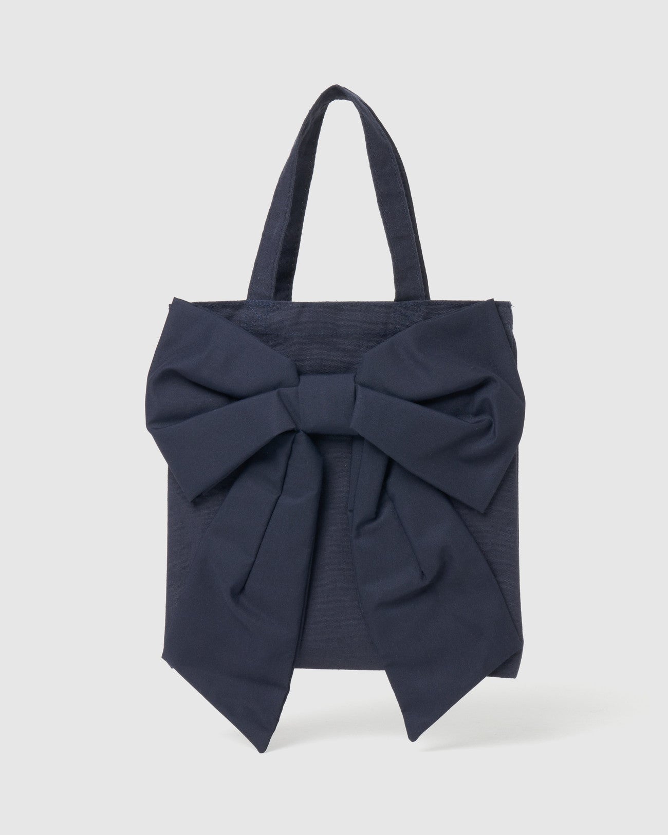 Ribbon Detail Little Bag Navy【Delivery in March 2025】