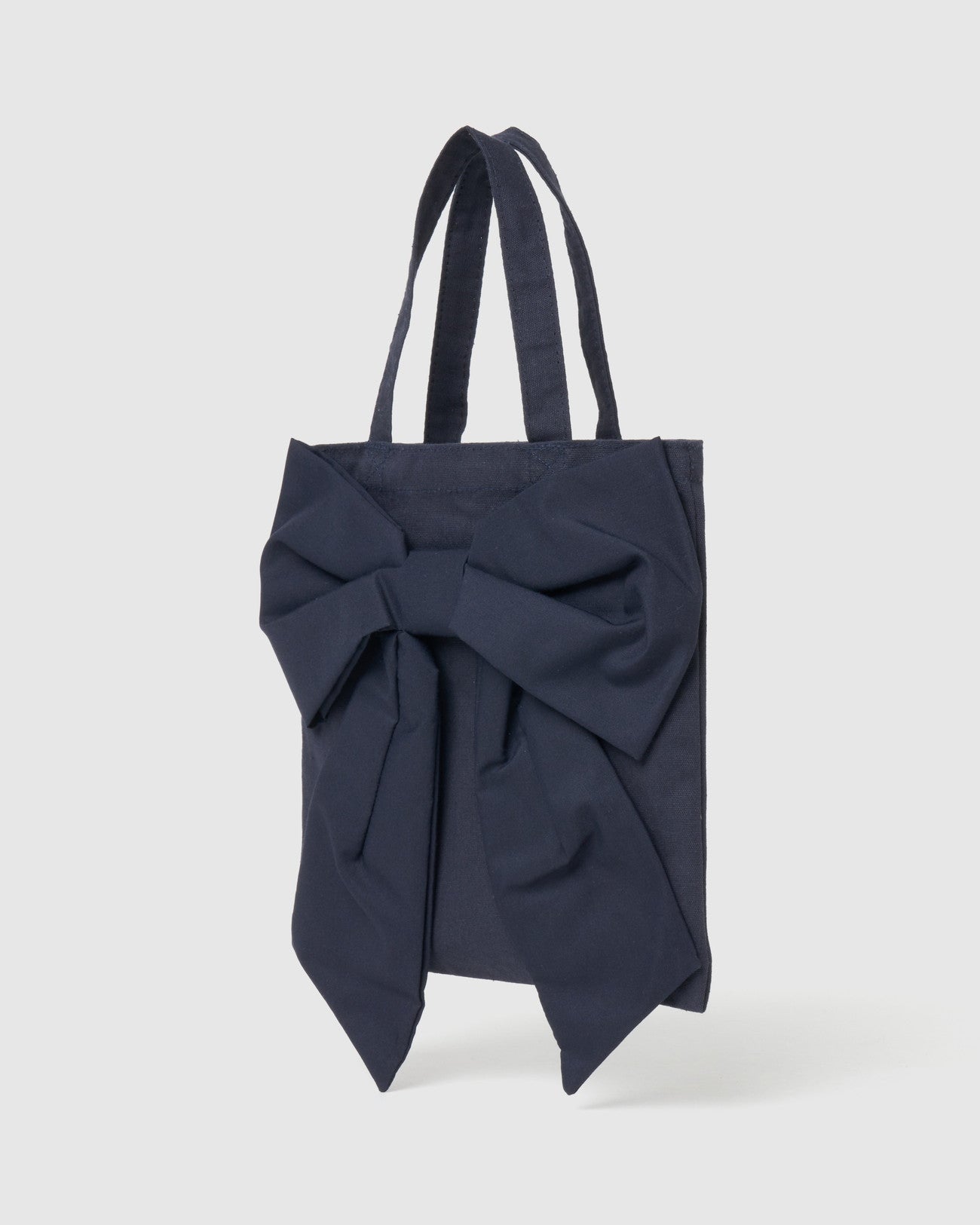 Ribbon Detail Little Bag Navy【Delivery in March 2025】