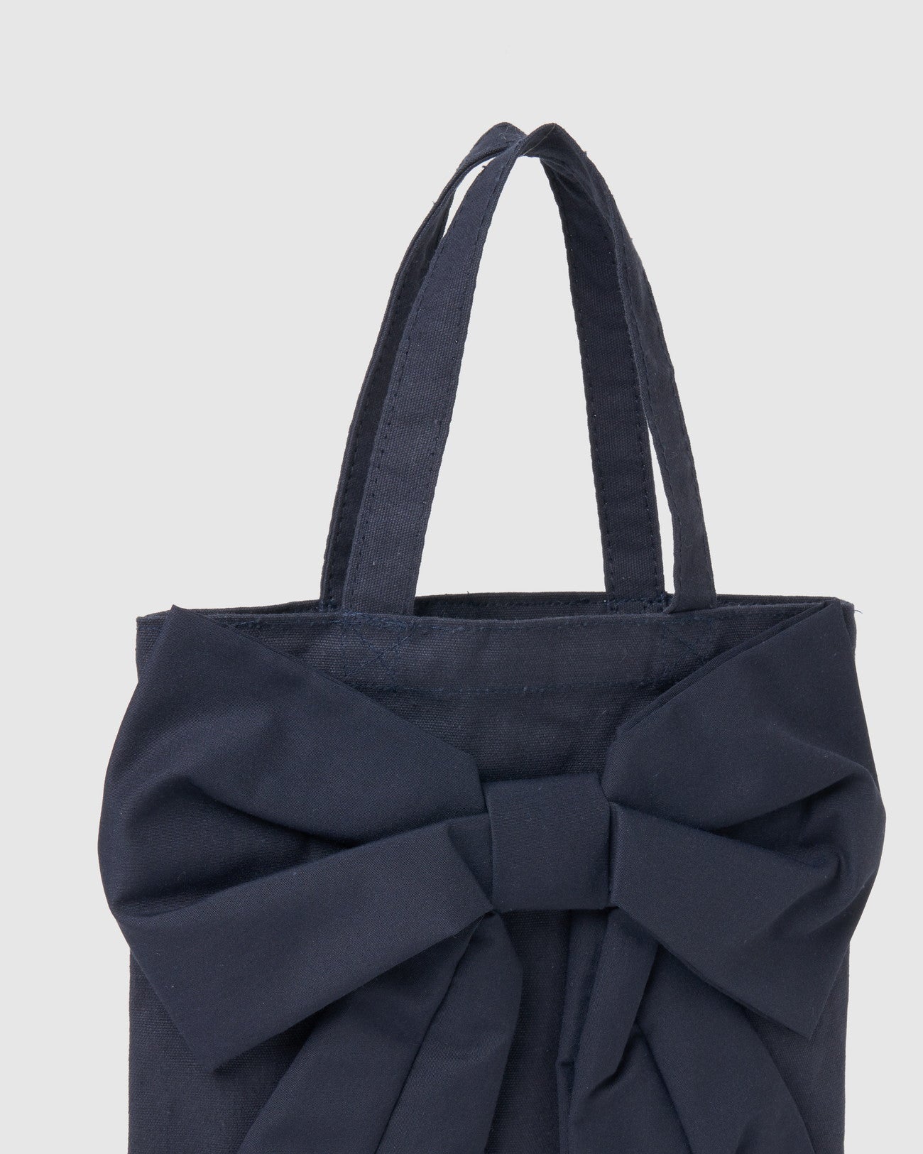 Ribbon Detail Little Bag Navy【Delivery in March 2025】